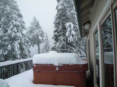 Winterize your hot tub