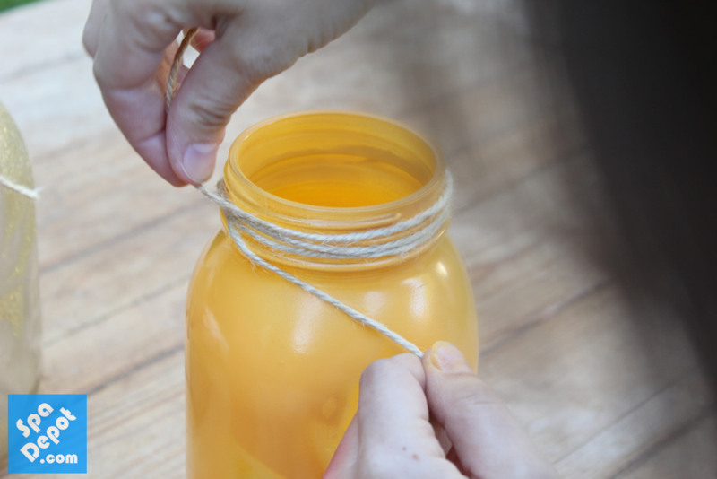 autumn patio decorating