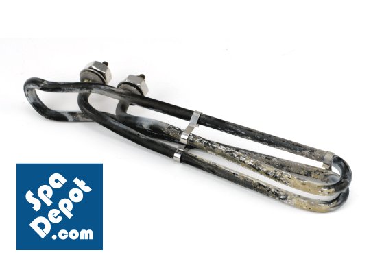 Calcium Scale on heater element - spadepot.com