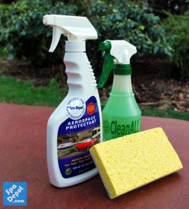 Cover cleaning products