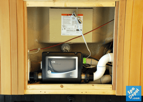 Hot tub control system