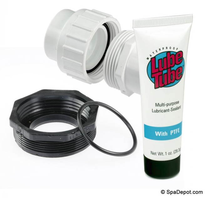 Lube Tube with various fittings