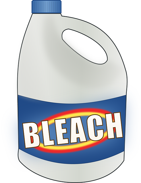 bottle of bleach