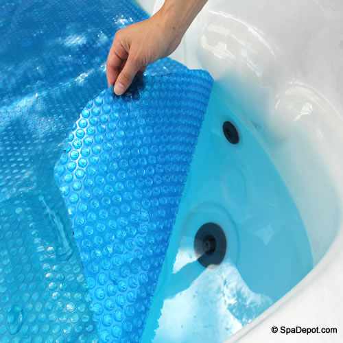 floating spa bubble blanket